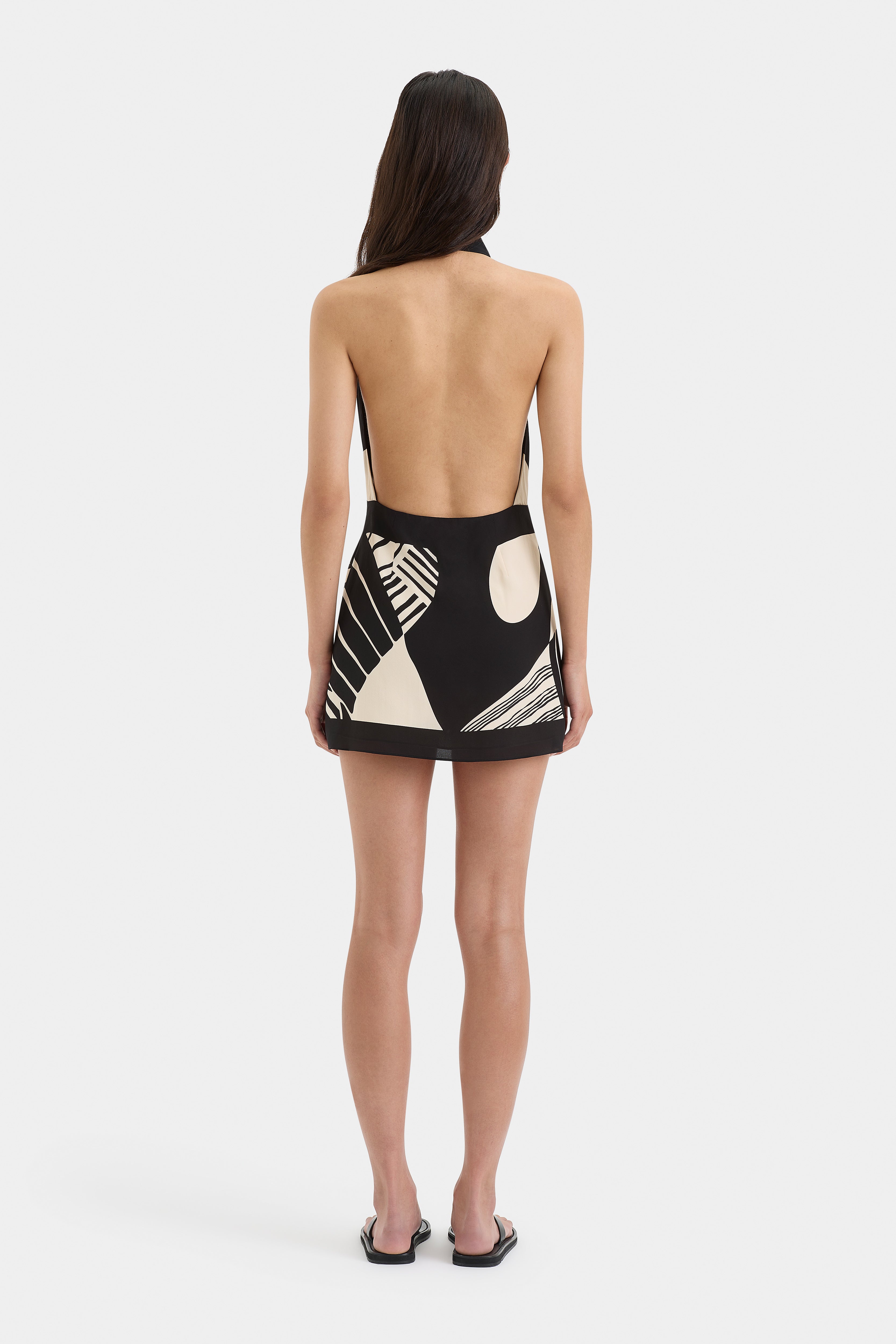 Amara - Halter Mini Dress